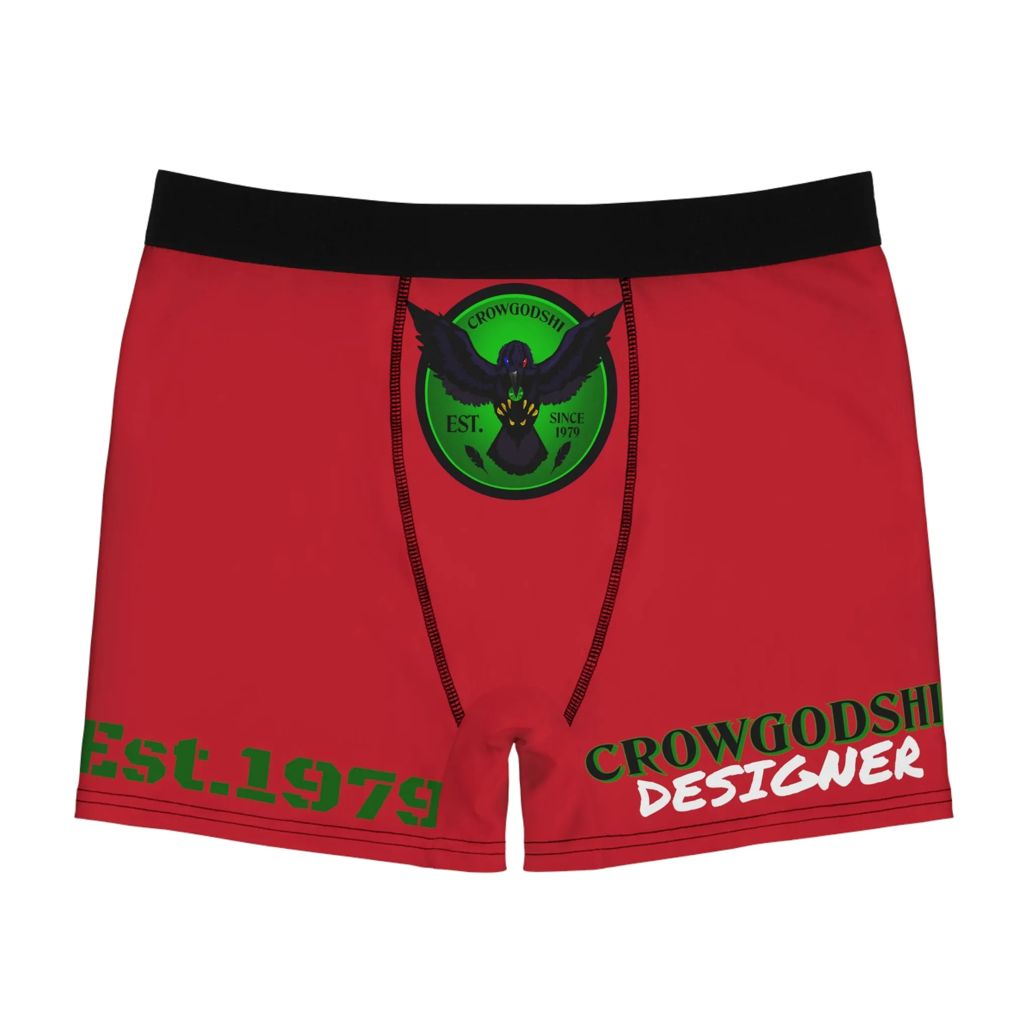 Men's Red CD Est.1979 Boxer Briefs