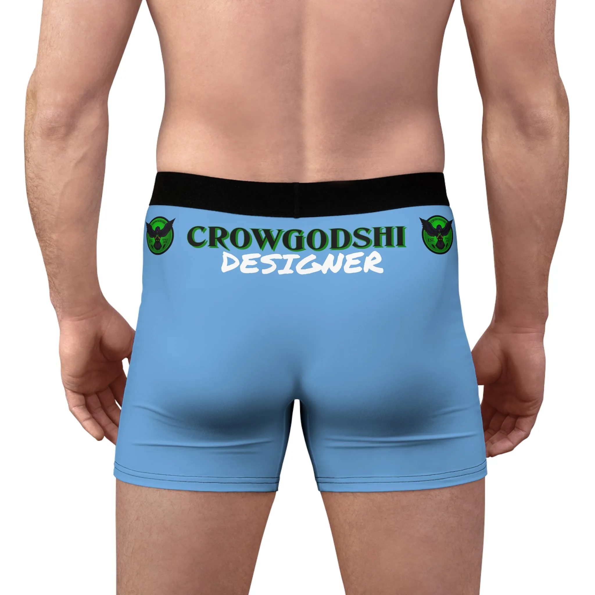 Men's Sky Blue CD Est.1979 Boxer Briefs