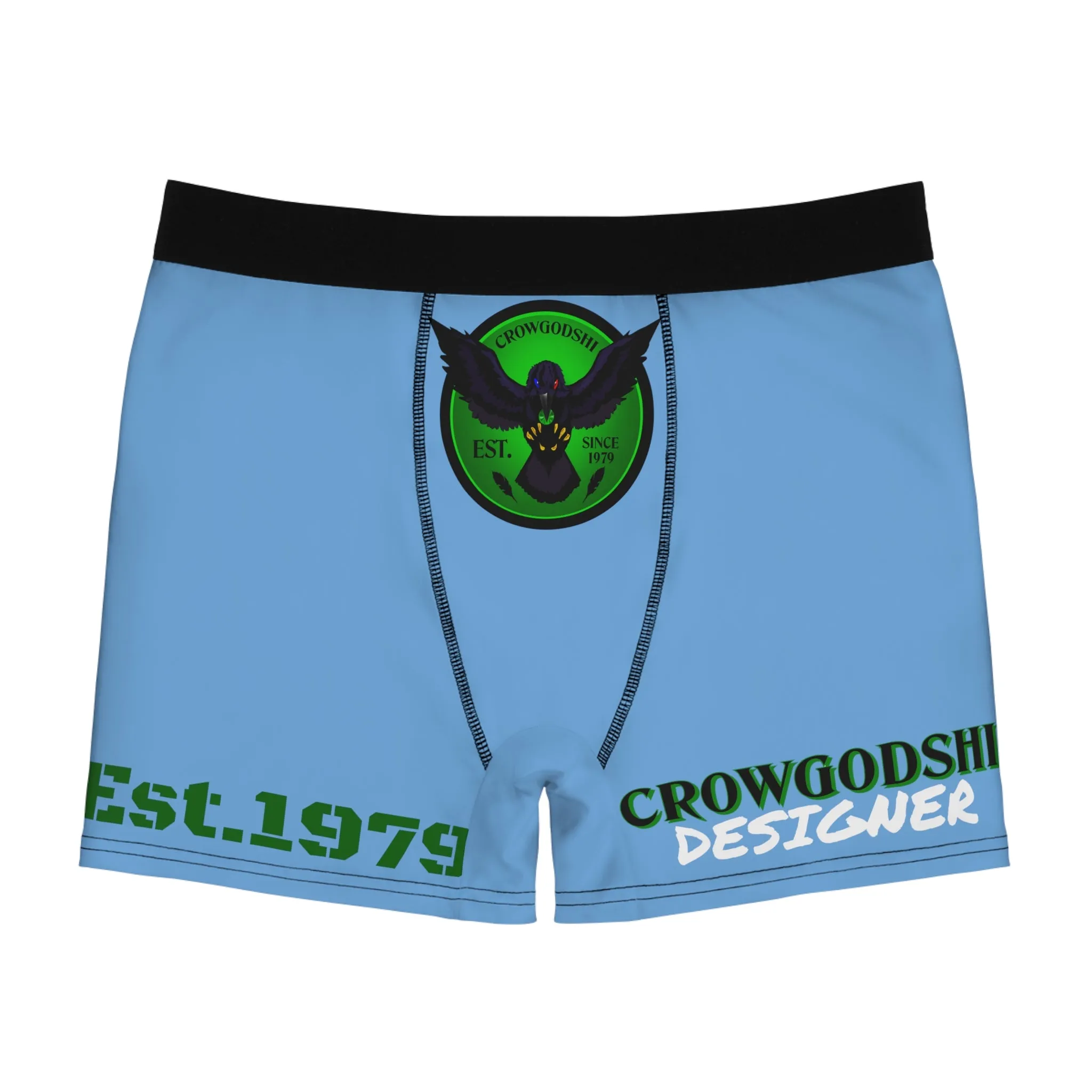 Men's Sky Blue CD Est.1979 Boxer Briefs