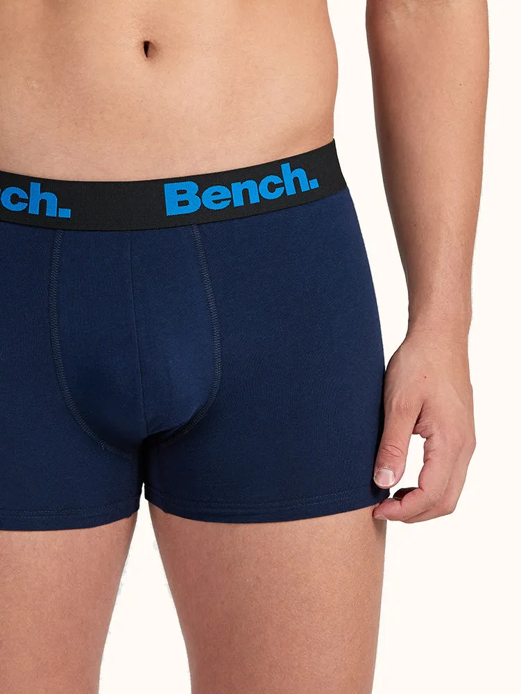 Men's Ultra Soft Trunk Navy (3 Pack)