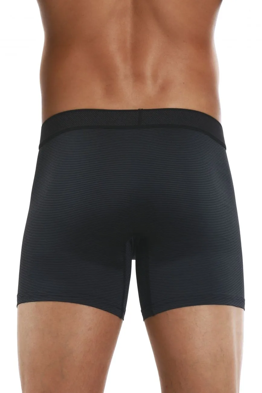 Papi 626185-962 Cool2 2PK Solid Boxer Briefs Color Black-Gray