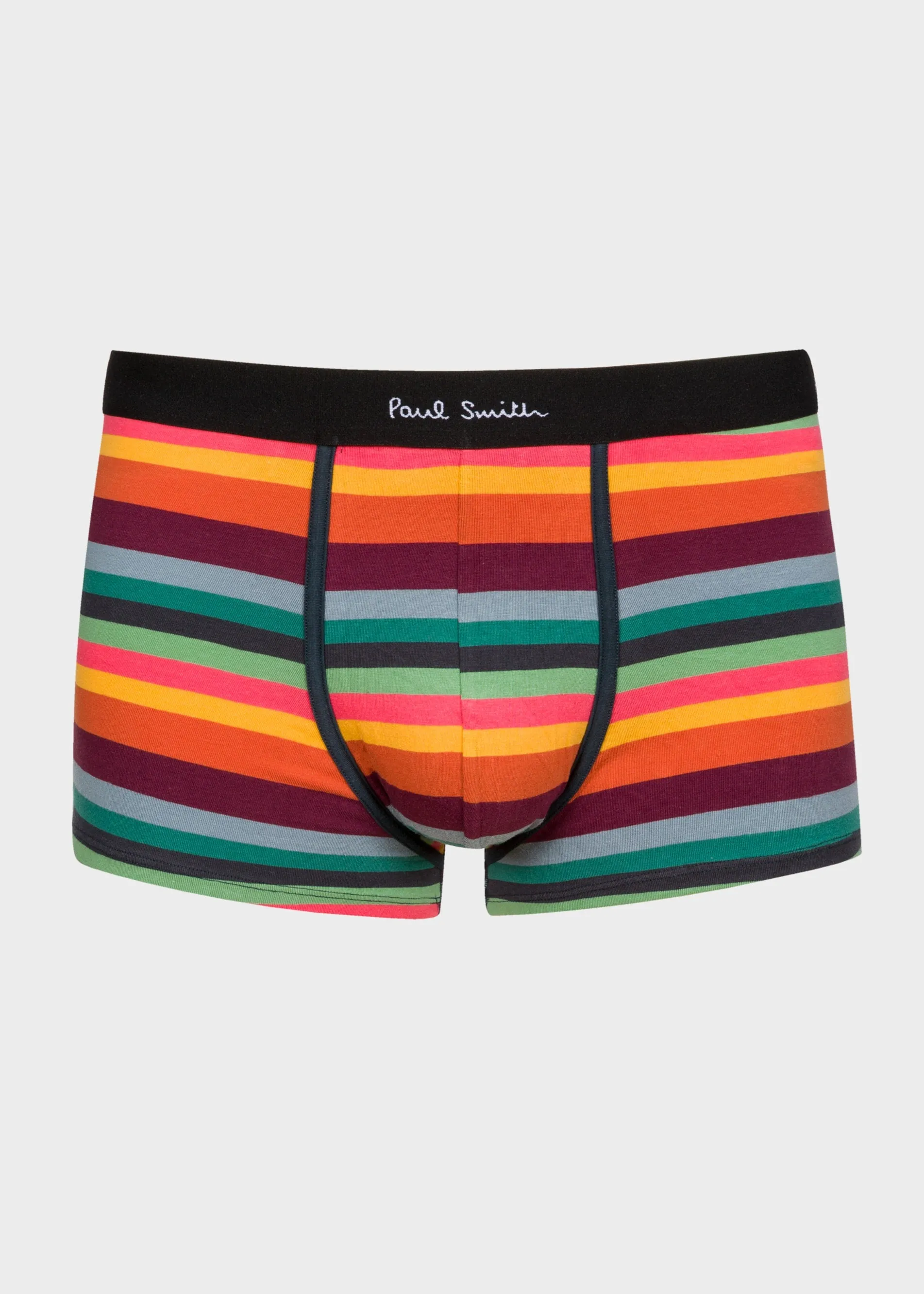 Paul Smith Mixed Stripe Boxer Briefs Three Pack | Black / White / Multi