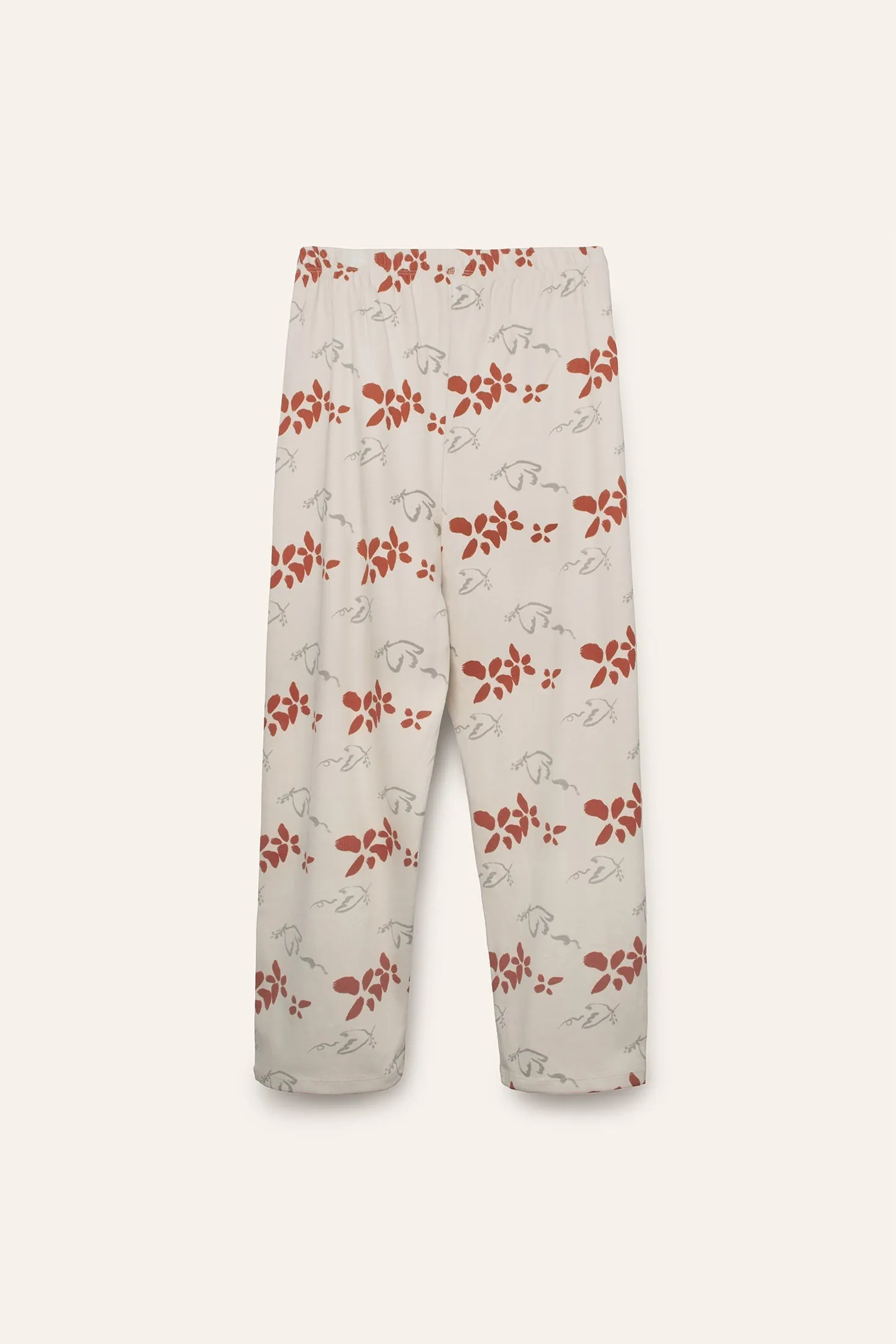 Peace Pyjama Pants White