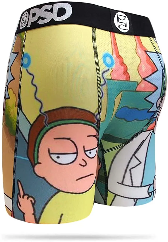 PSD Men's Rick and Morty Boxer Brief