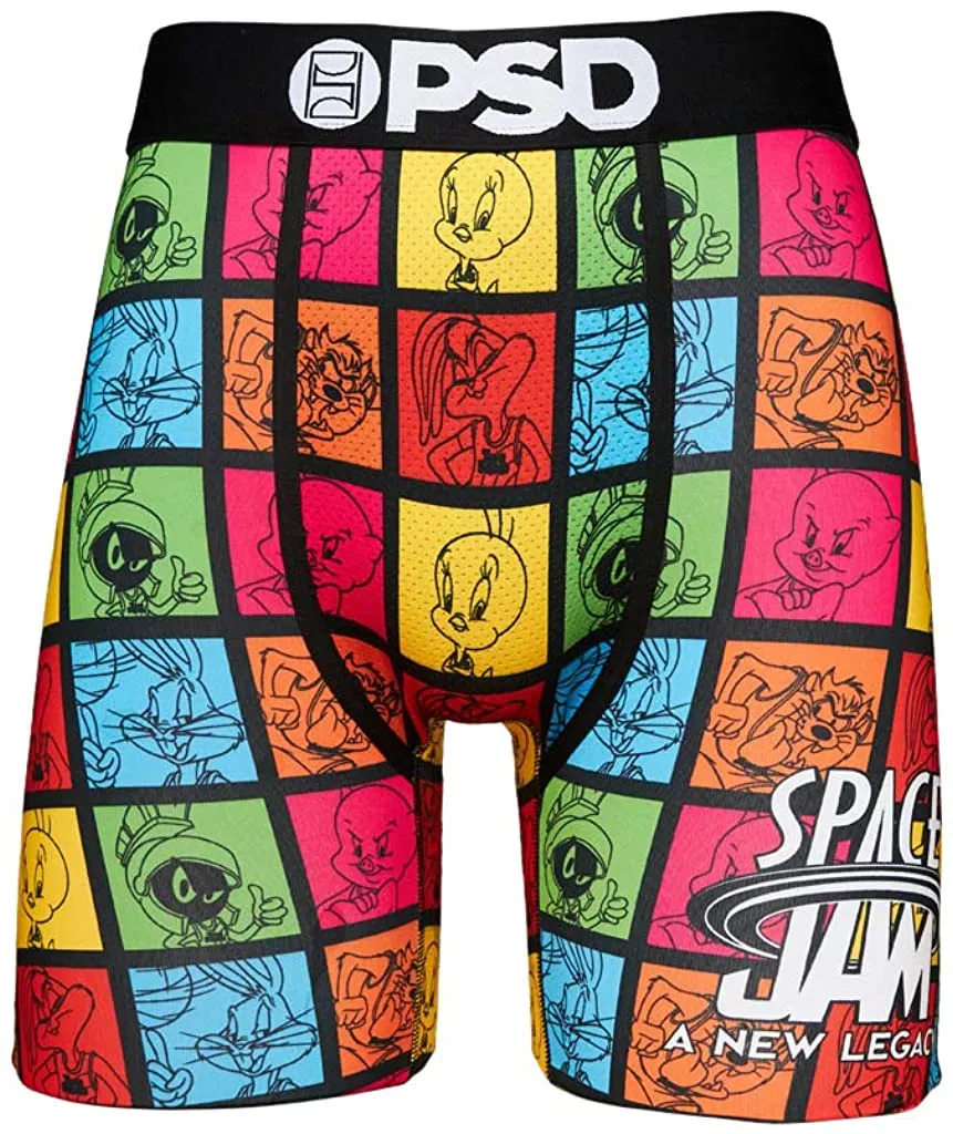 PSD Men's Space Jam The Ts Bunch Boxer Brief