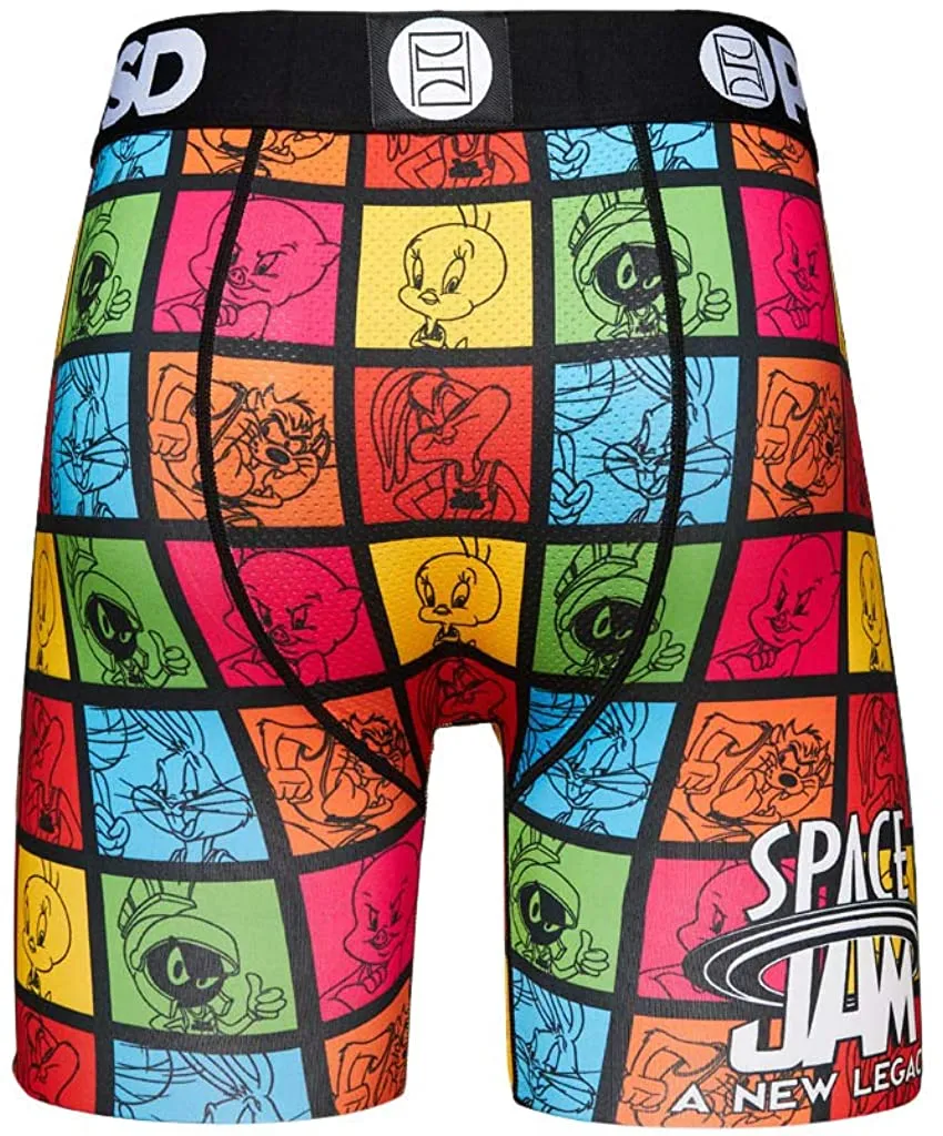 PSD Men's Space Jam The Ts Bunch Boxer Brief