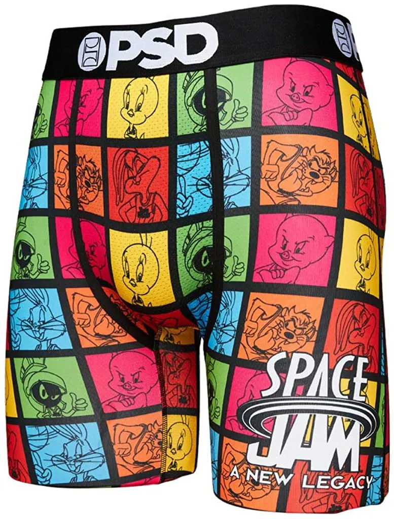 PSD Men's Space Jam The Ts Bunch Boxer Brief