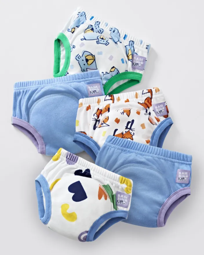 Revolutionary Reusable potty training pants, 5 pack