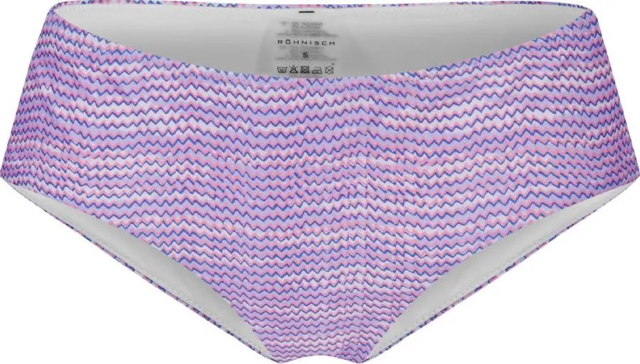 Röhnisch Women&#x27;s Asrin Bikini Briefs Zigzag Purple | Buy Röhnisch Women&#x27;s Asrin Bikini Briefs Zigzag Purple here | Outnorth