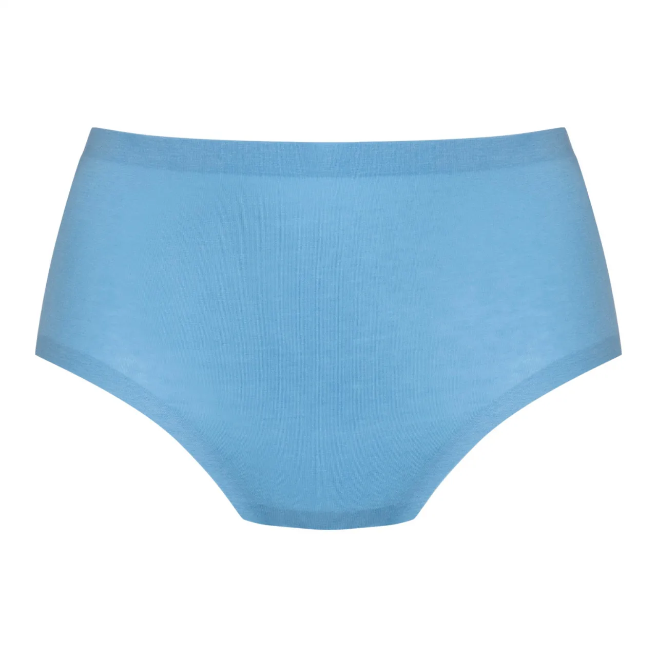 Serie Natural Second Me High Waist Briefs in Summer Blue