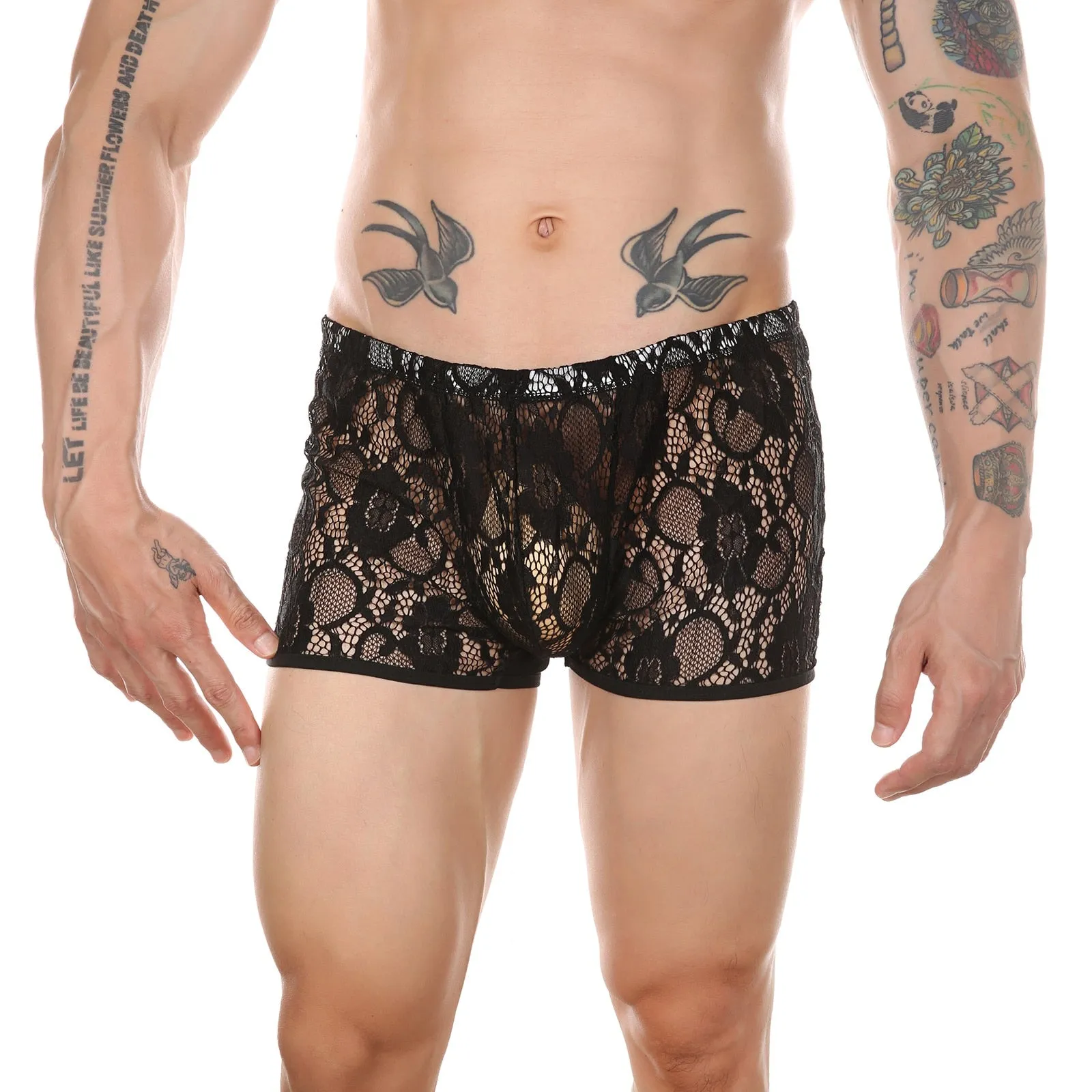 SHEER Lace Boxers