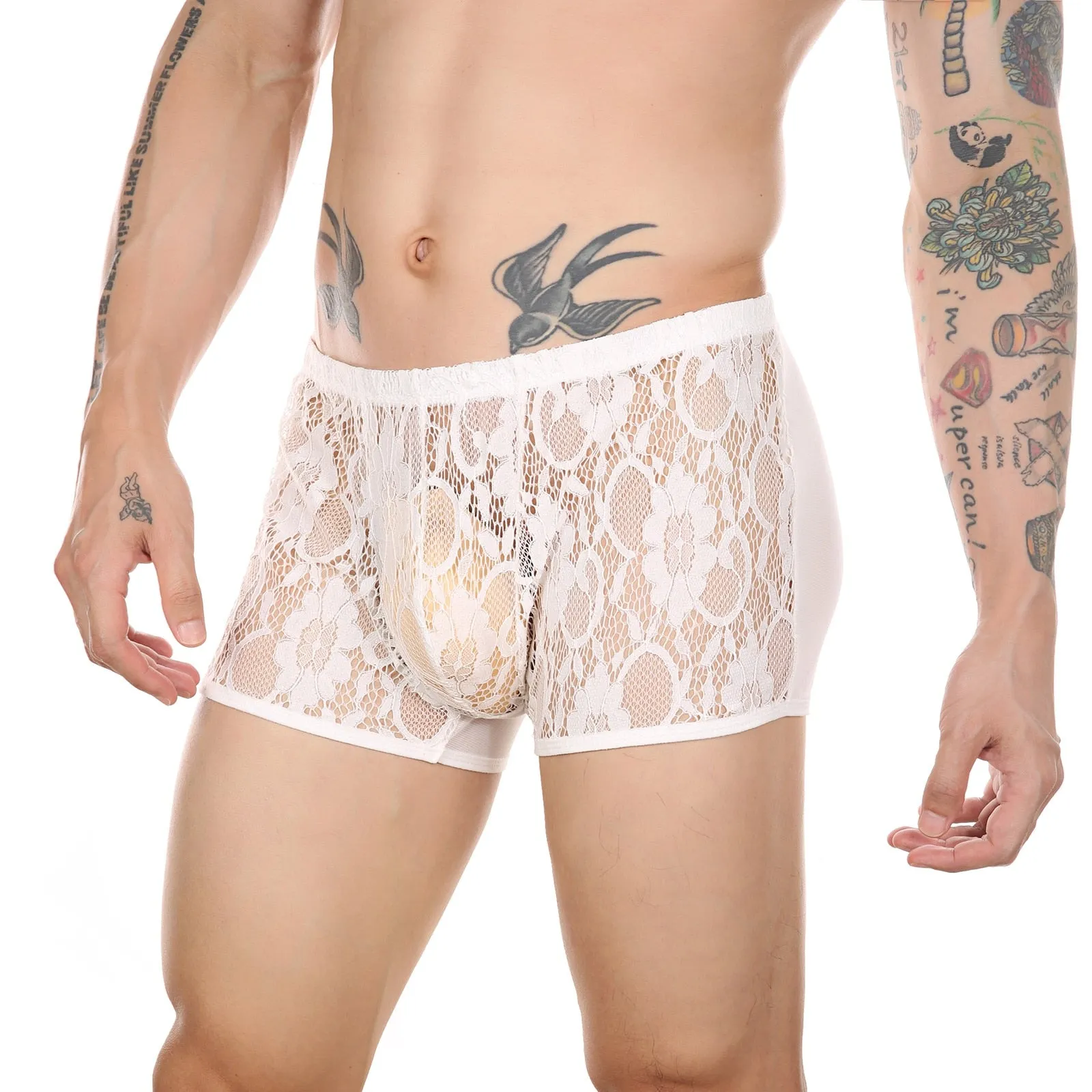 SHEER Lace Boxers