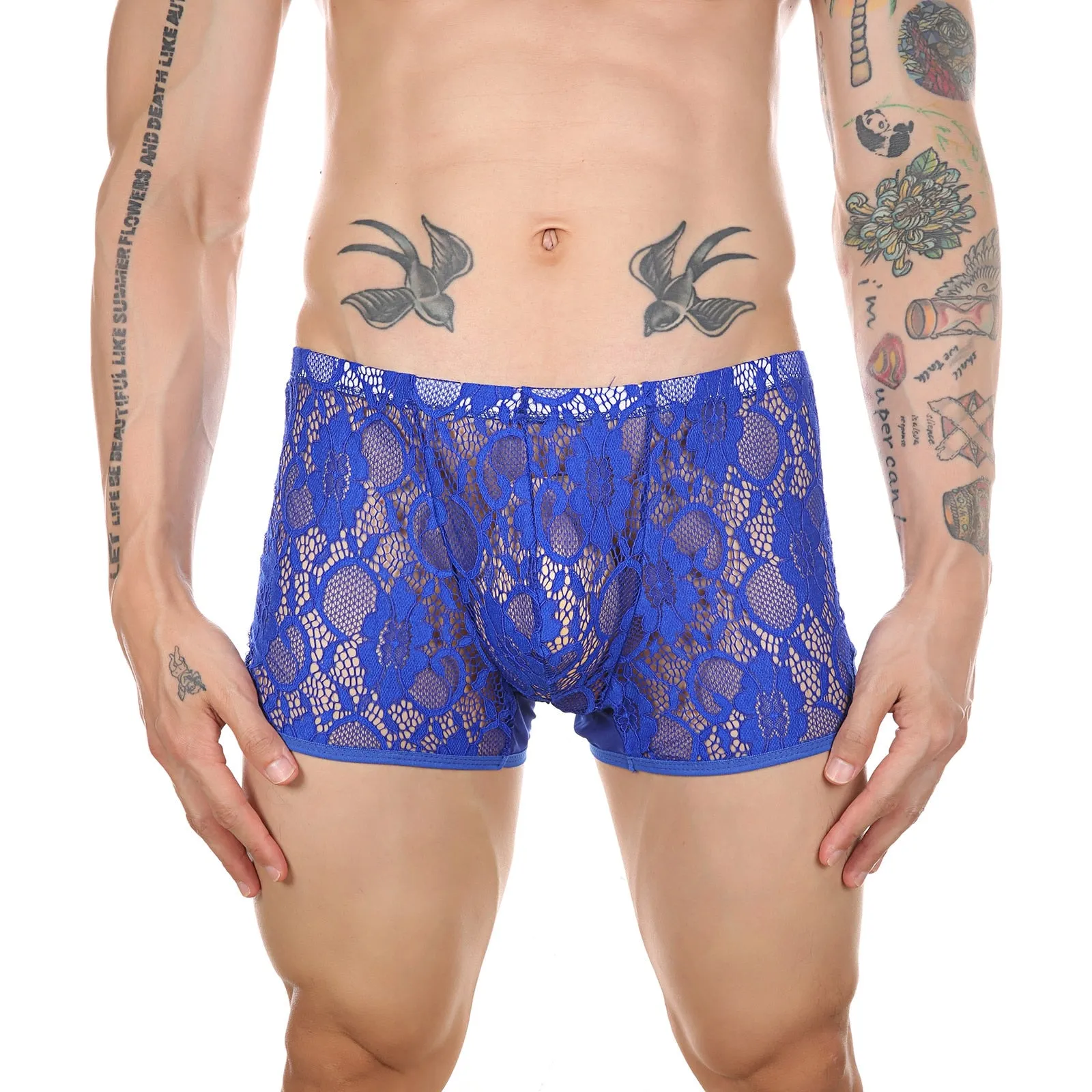 SHEER Lace Boxers