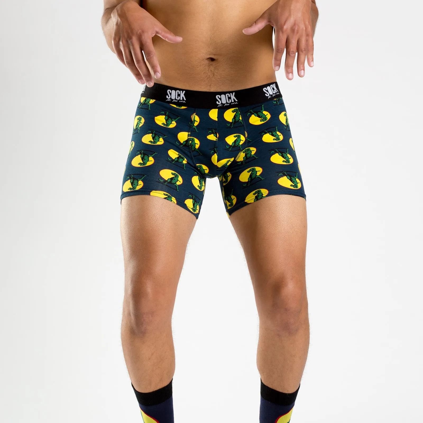 Sock it to Me T-Rex Mens Boxers