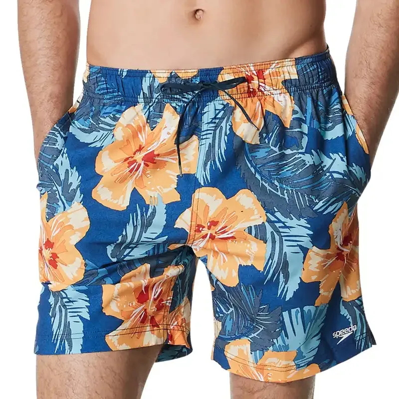 Speedo Men's Printed Redondo 18" Swim Short