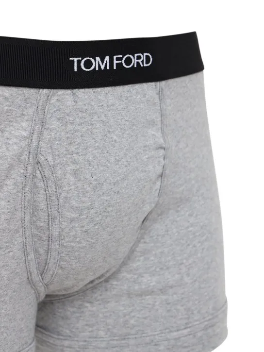 Tom Ford   Pack of 2 logo cotton boxer briefs 