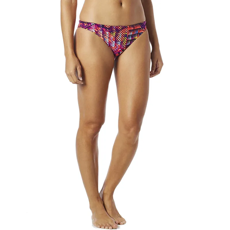 TYR - Machu Pacific Ladies Bikini Bottom - Purple/Multi