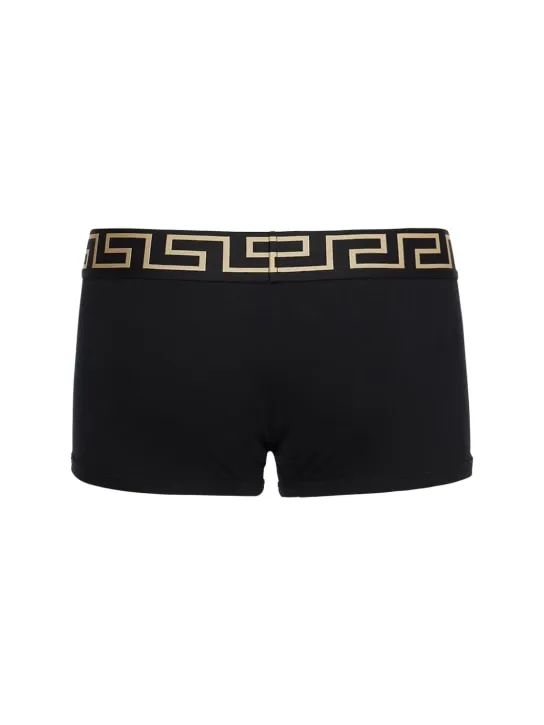 Versace   Pack of 2 Greca stretch boxer briefs 