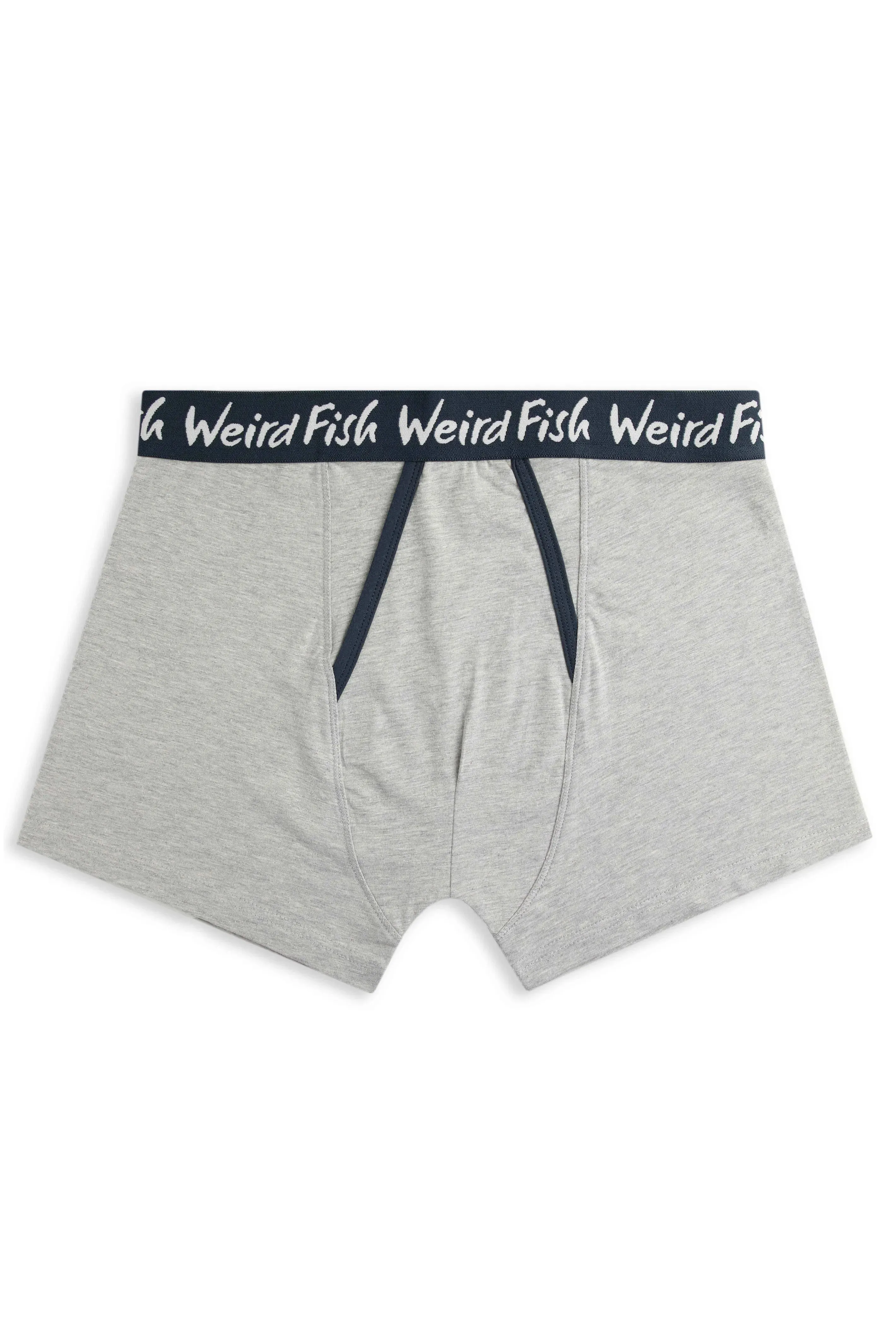 Weird Fish 2XL Grey Ashridge Boxer Shorts (Pack of 3)