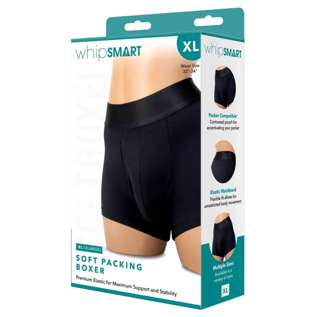 Whipsmart Soft Packing Boxer Black