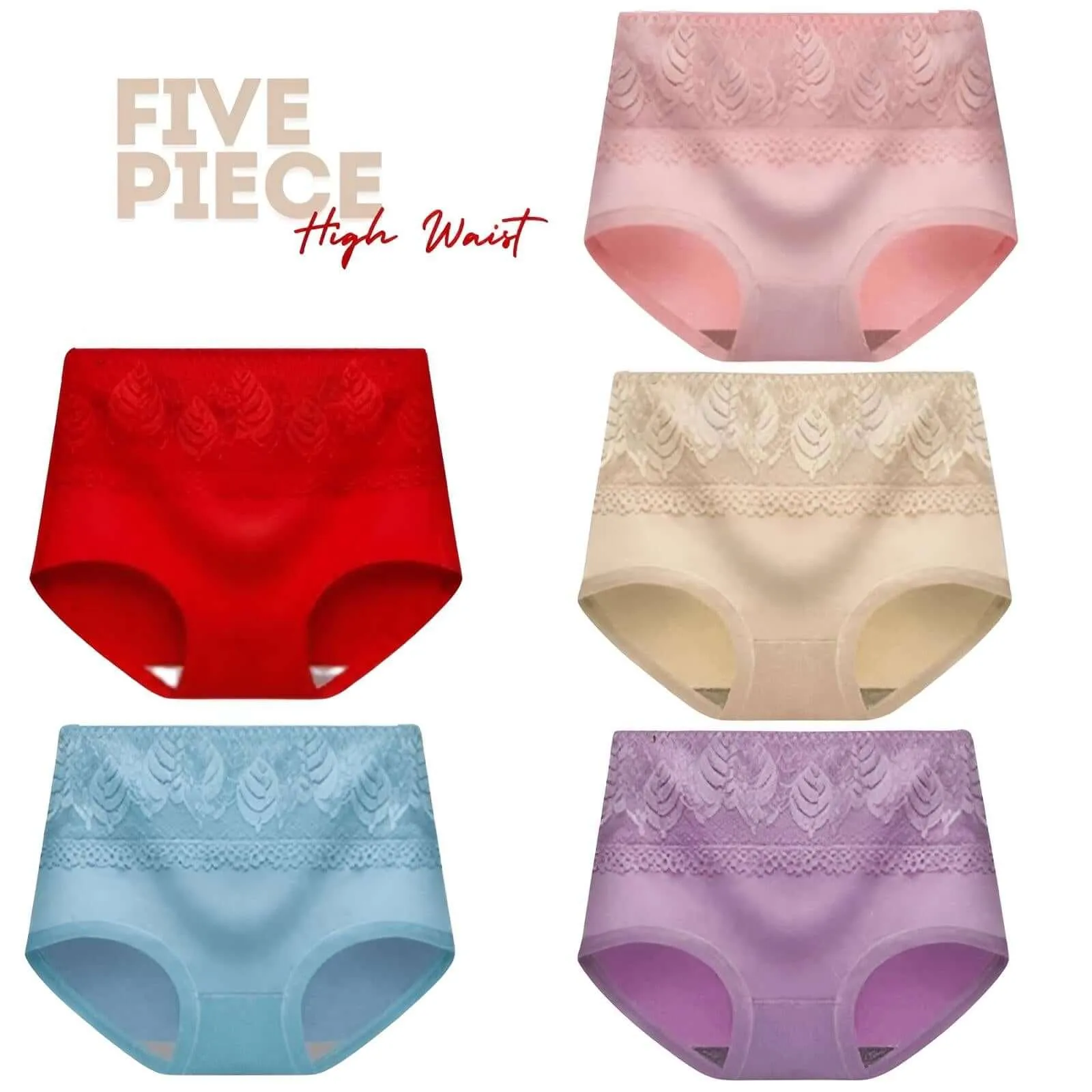 Women's Cotton Briefs - Five Pack!