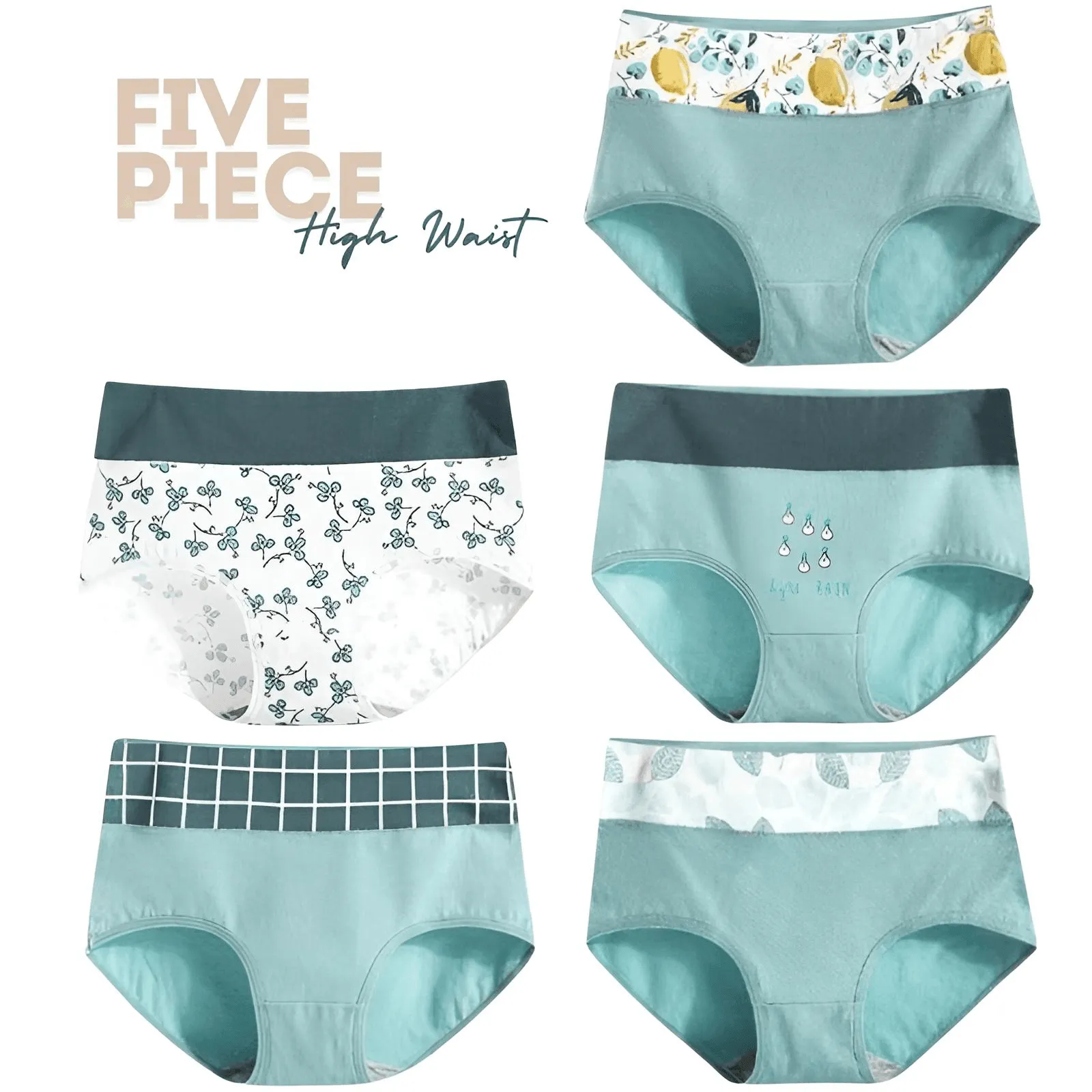 Women's Cotton Briefs - Five Pack!