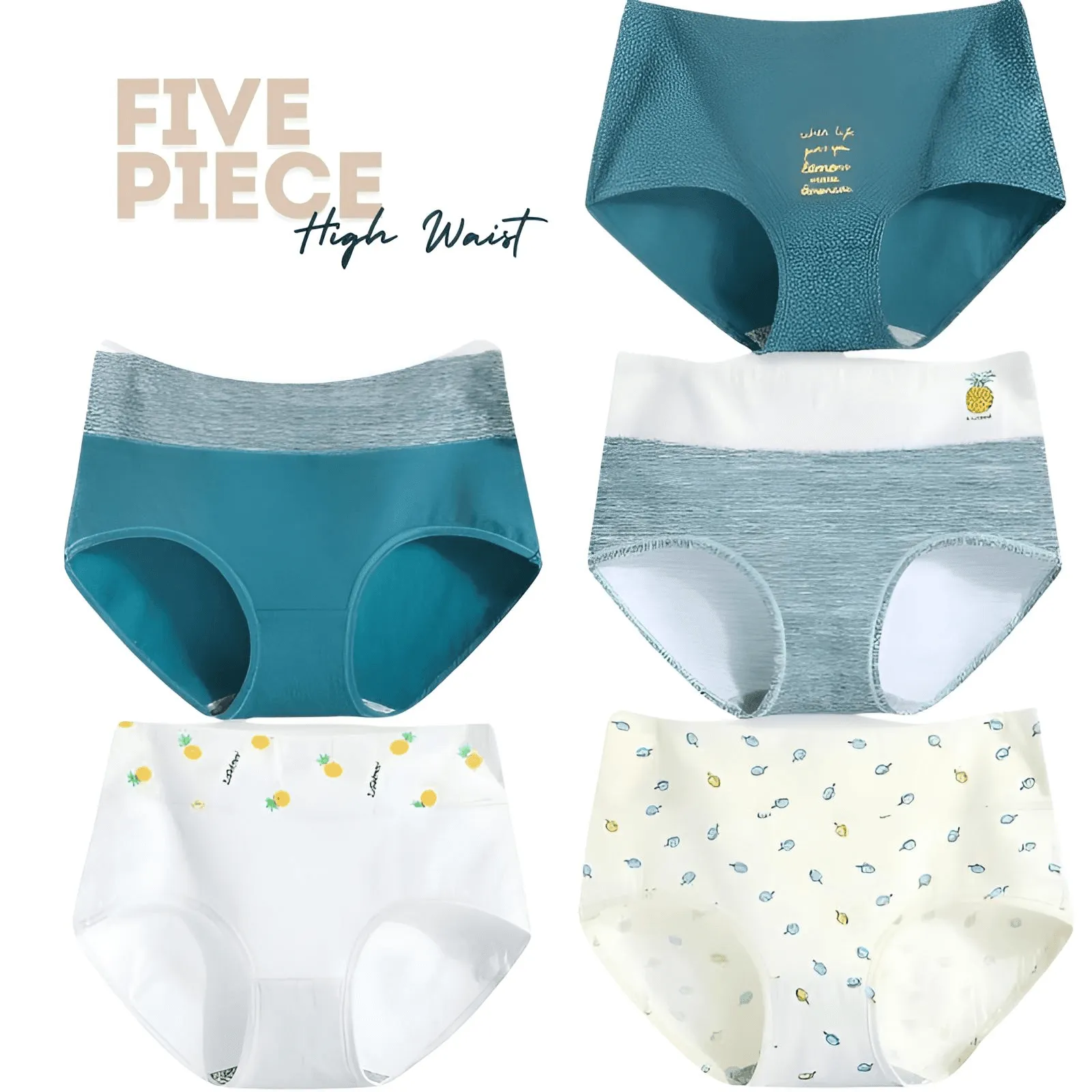 Women's Cotton Briefs - Five Pack!