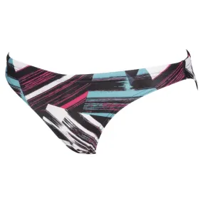 WOMEN'S REAL BRIEF BIKINI BOTTOM - FREAK ROSE/MULTI