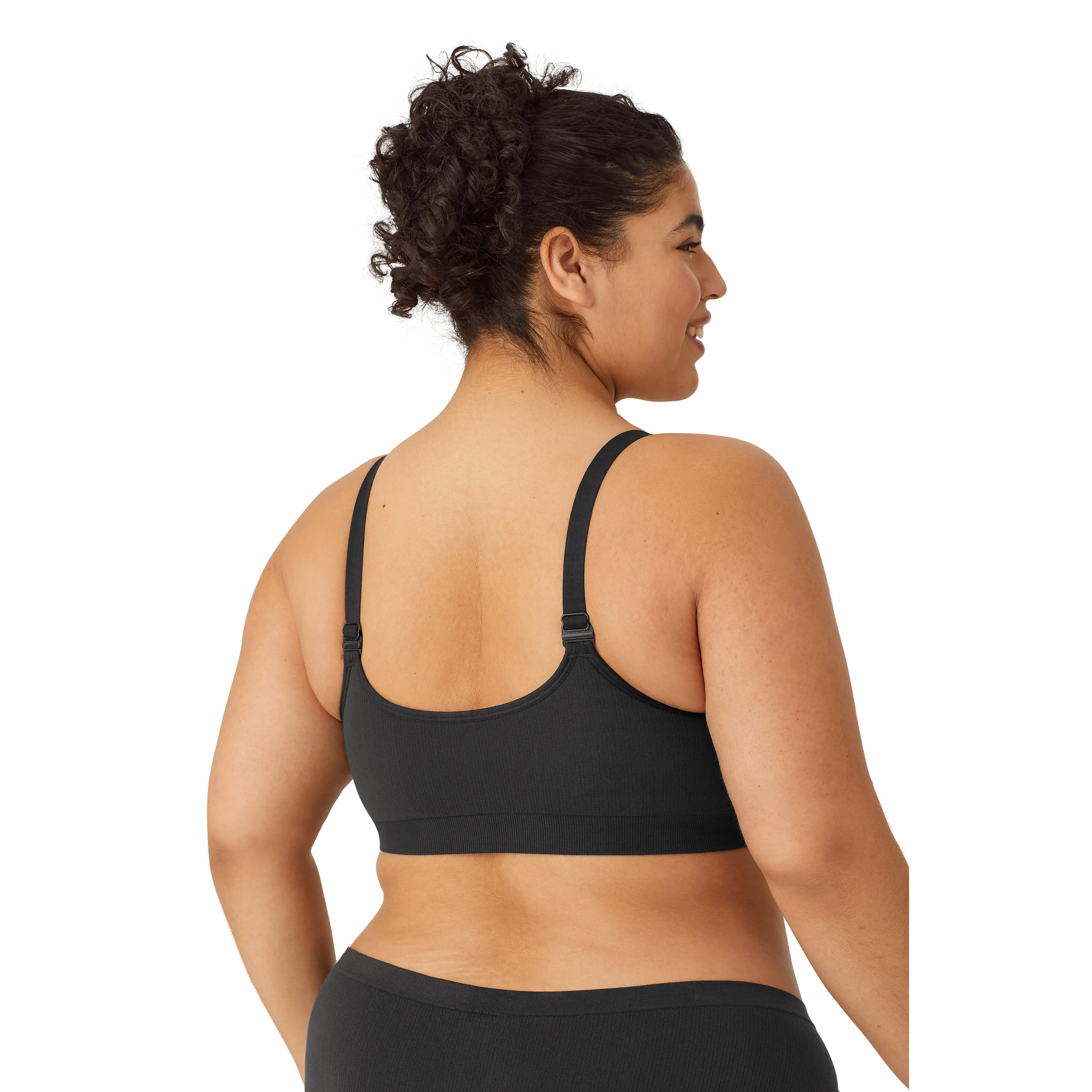 Women's Seamless Scoop Bralette   Full Brief