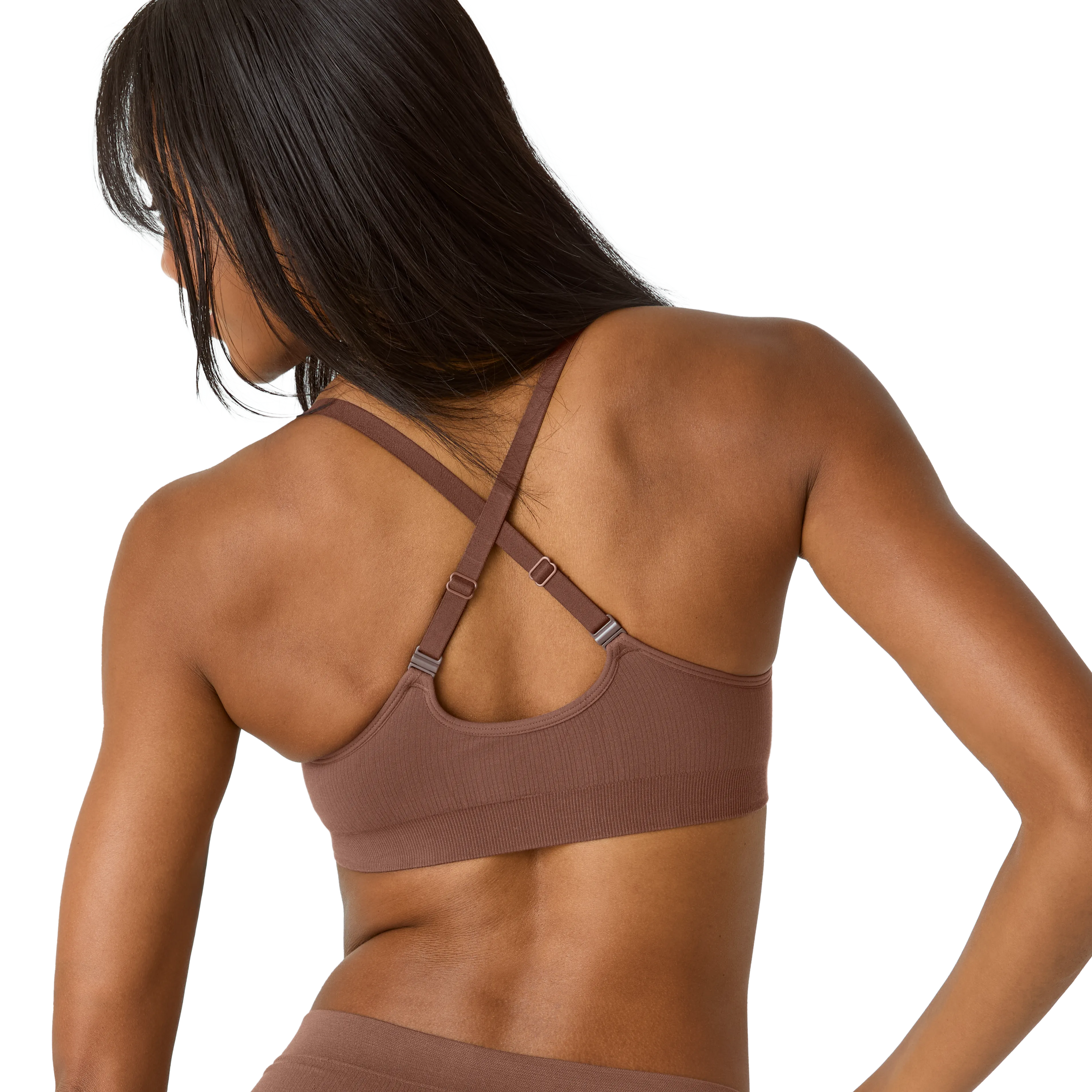 Women's Seamless Scoop Bralette   Full Brief