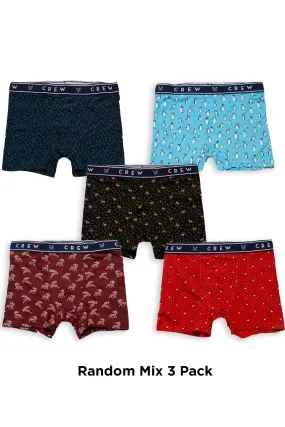 Xmas Jersey Boxers (3 Pack)